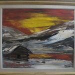 443 5466 OIL PAINTING